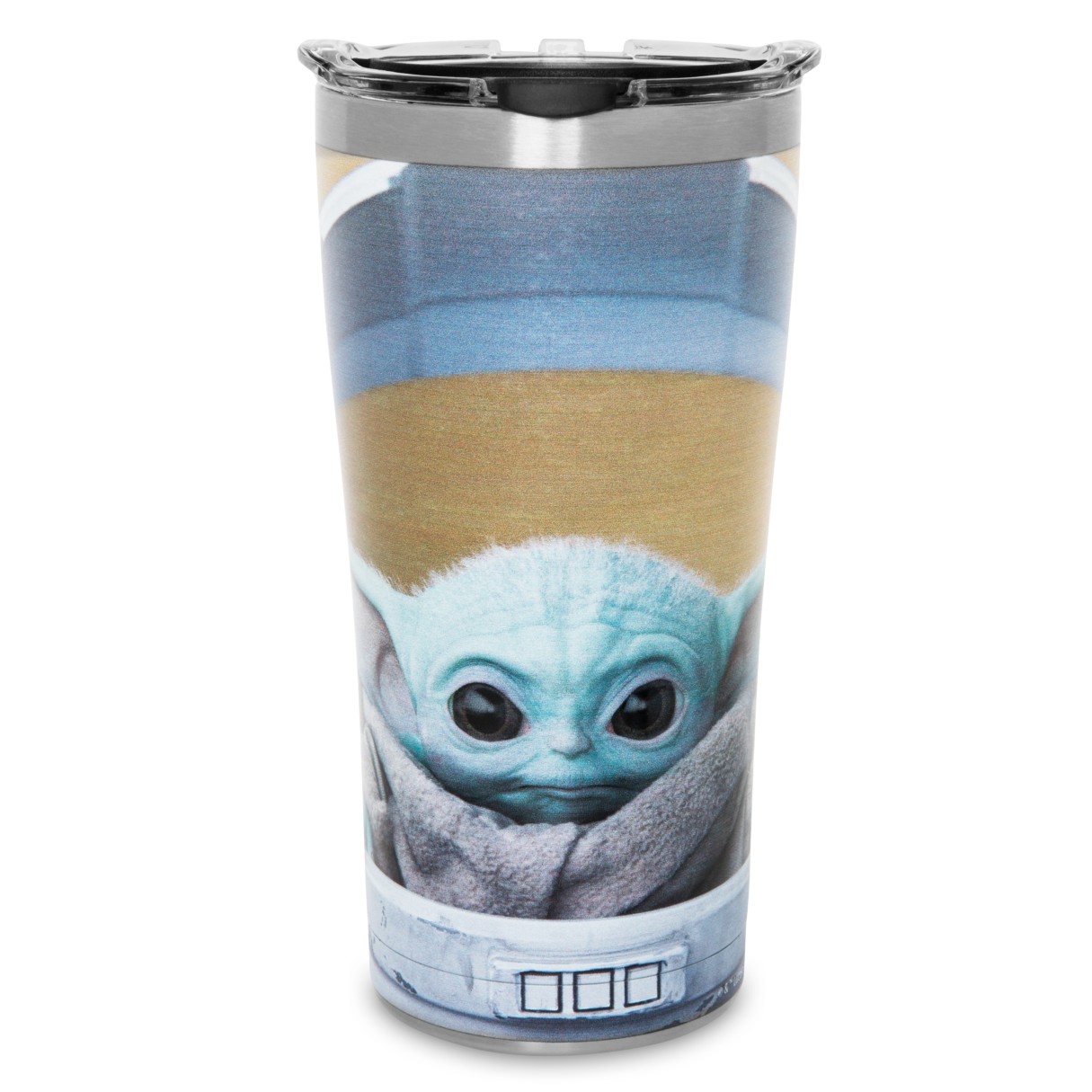 The Child Stainless Steel Travel Tumbler by Tervis – Star Wars: The Mandalorian – Stare