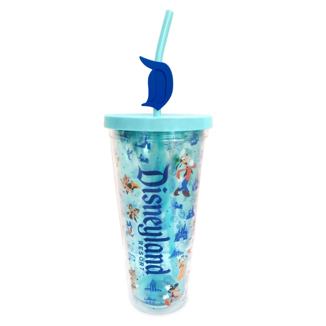 Mickey Mouse and Friends Tumbler with Straw – Disneyland 2022