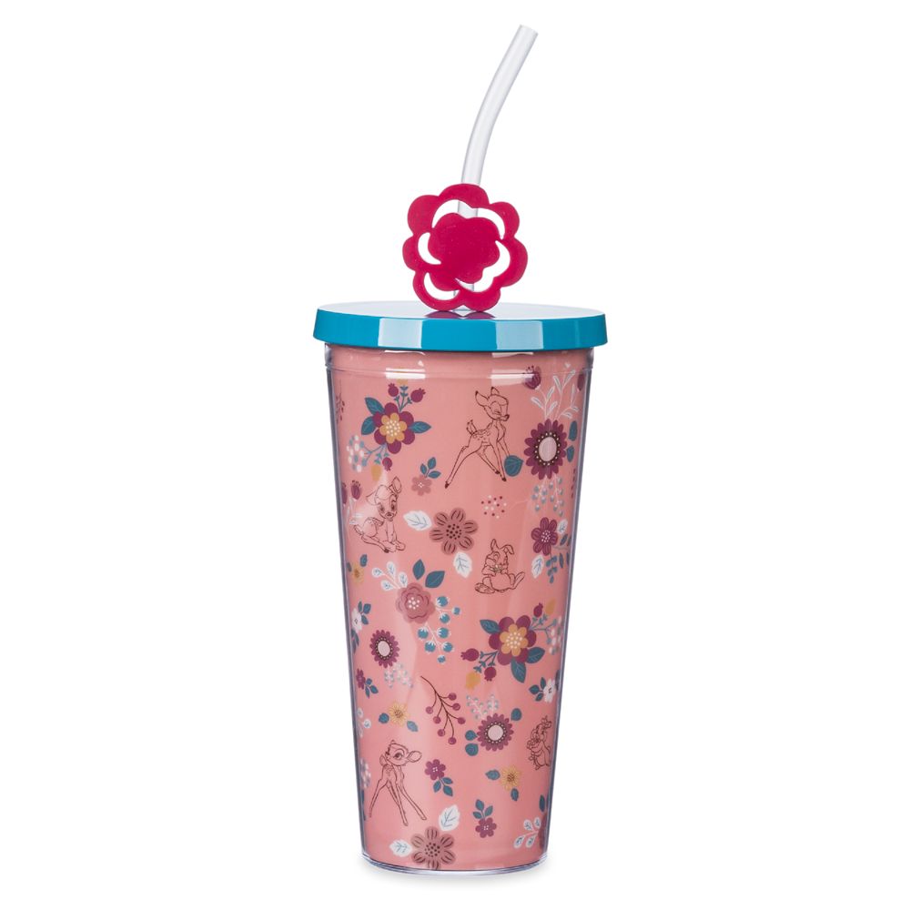 Bambi Tumbler with Straw available online for purchase