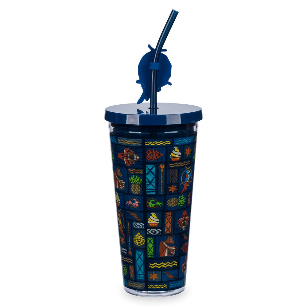 Enchanted Tiki Room Tumbler with Straw