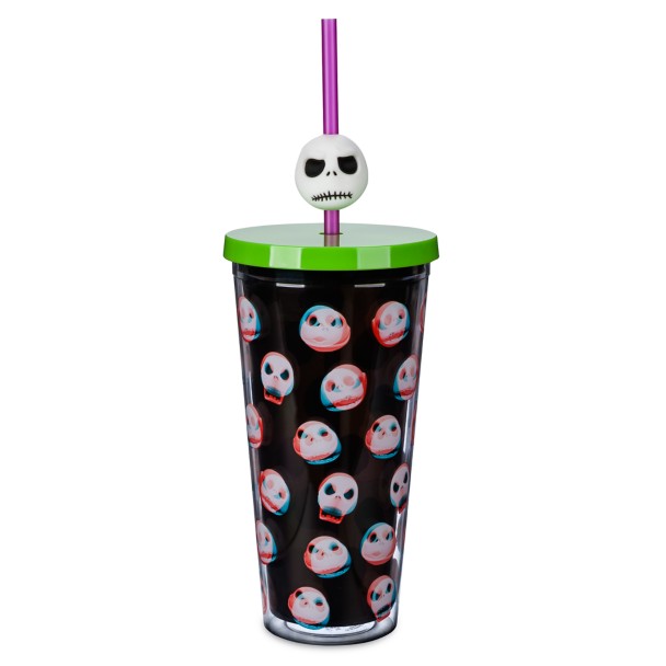 Jack Skellington Tumbler with Straw – The Nightmare Before Christmas