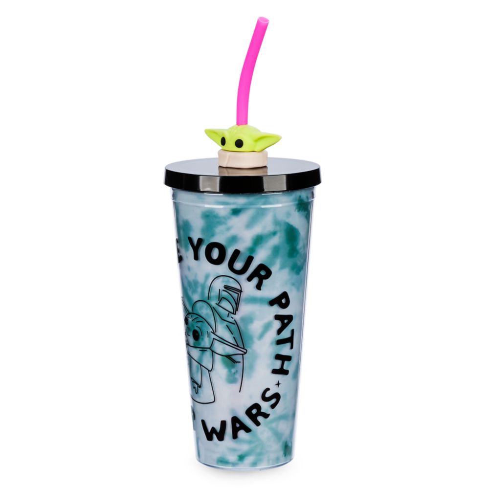 Grogu Tumbler with Straw –  Star Wars: The Mandalorian