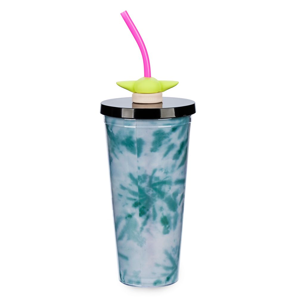 Grogu Tumbler with Straw –  Star Wars: The Mandalorian