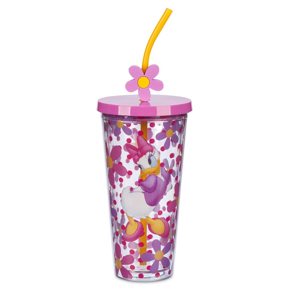 Daisy Duck Tumbler with Straw