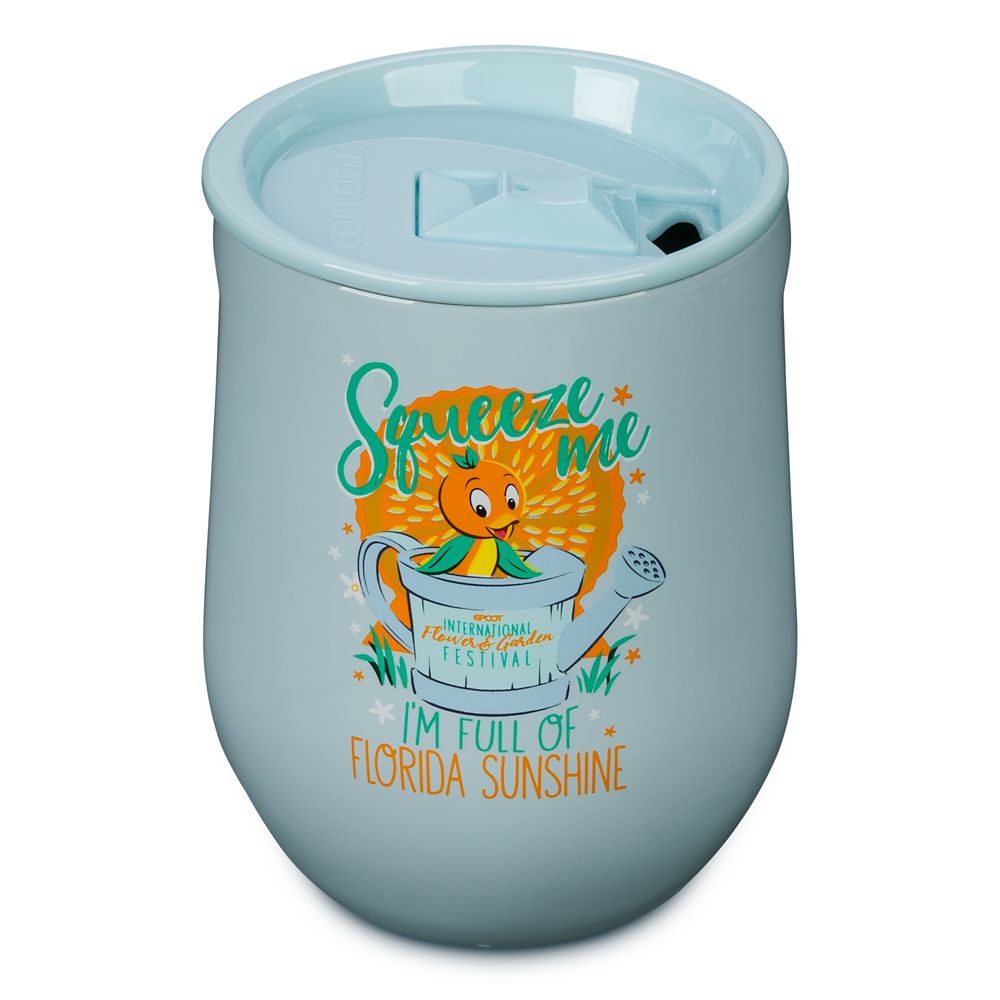 Orange Bird Stainless Steel Stemless Cup by Corkcicle – EPCOT International Flower & Garden Festival 2022