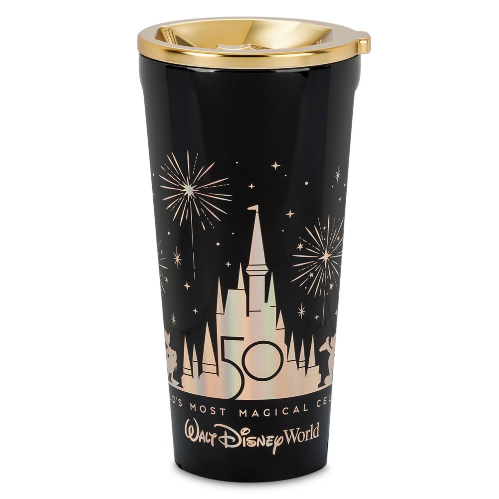 Walt Disney World 50th Anniversary Stainless Steel Travel Tumbler by Corkcicle