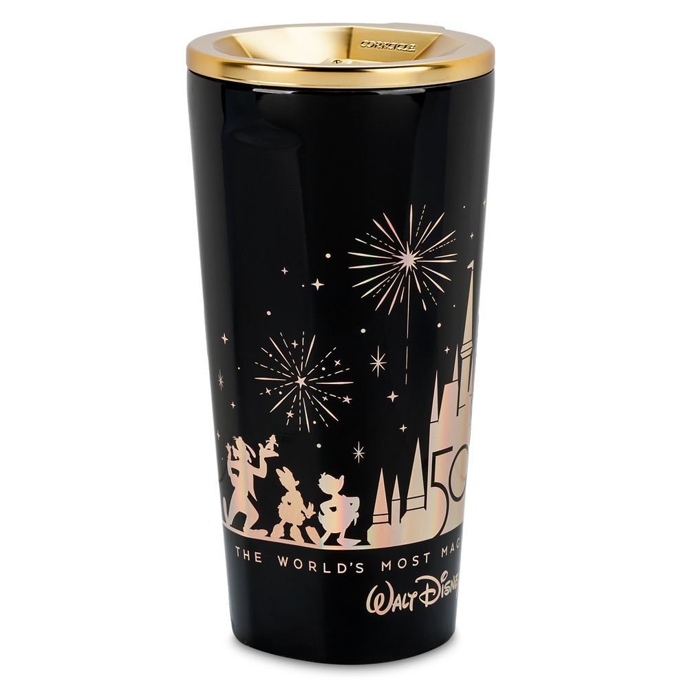 Walt Disney World 50th Anniversary Stainless Steel Travel Tumbler by Corkcicle