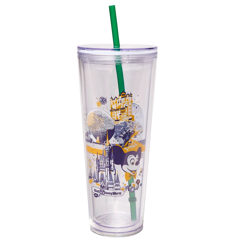 Walt Disney World Starbucks Tumbler with Straw