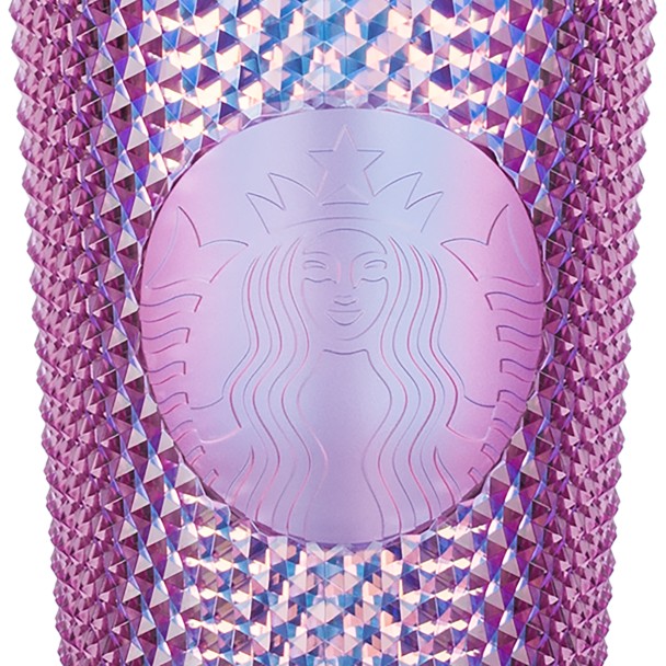 Walt Disney World 50th Anniversary Geometric Starbucks Tumbler with Straw – Pink
