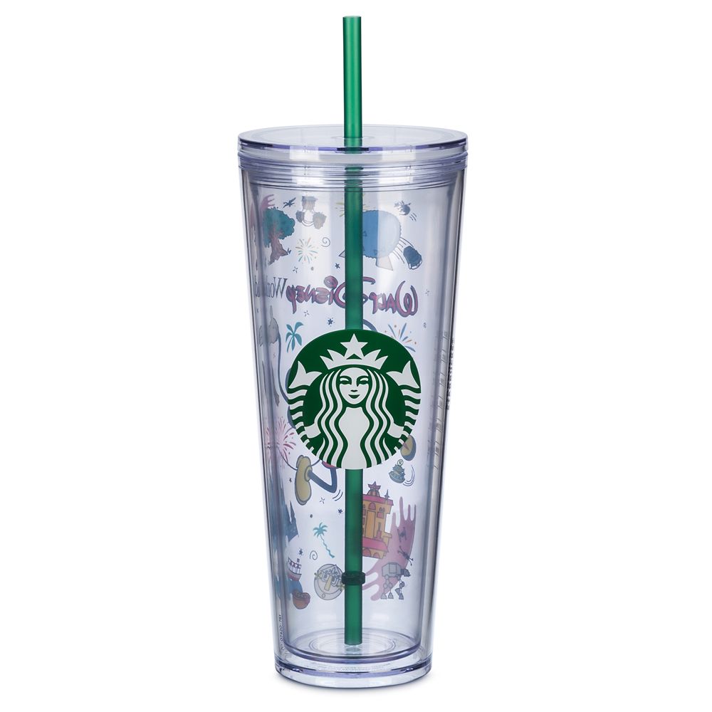 Mickey Mouse Walt Disney World Starbucks Tumbler with Straw