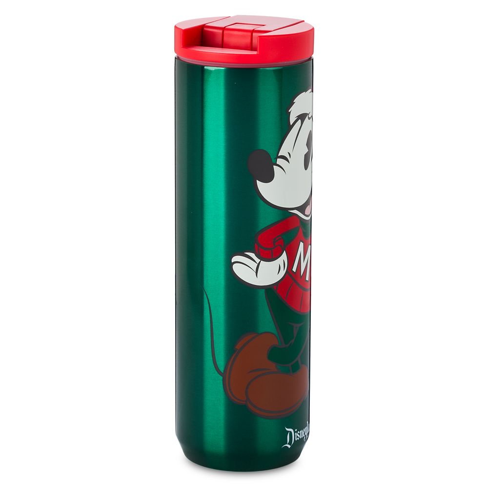 Mickey Mouse Disneyland Stainless Steel Christmas Travel Tumbler
