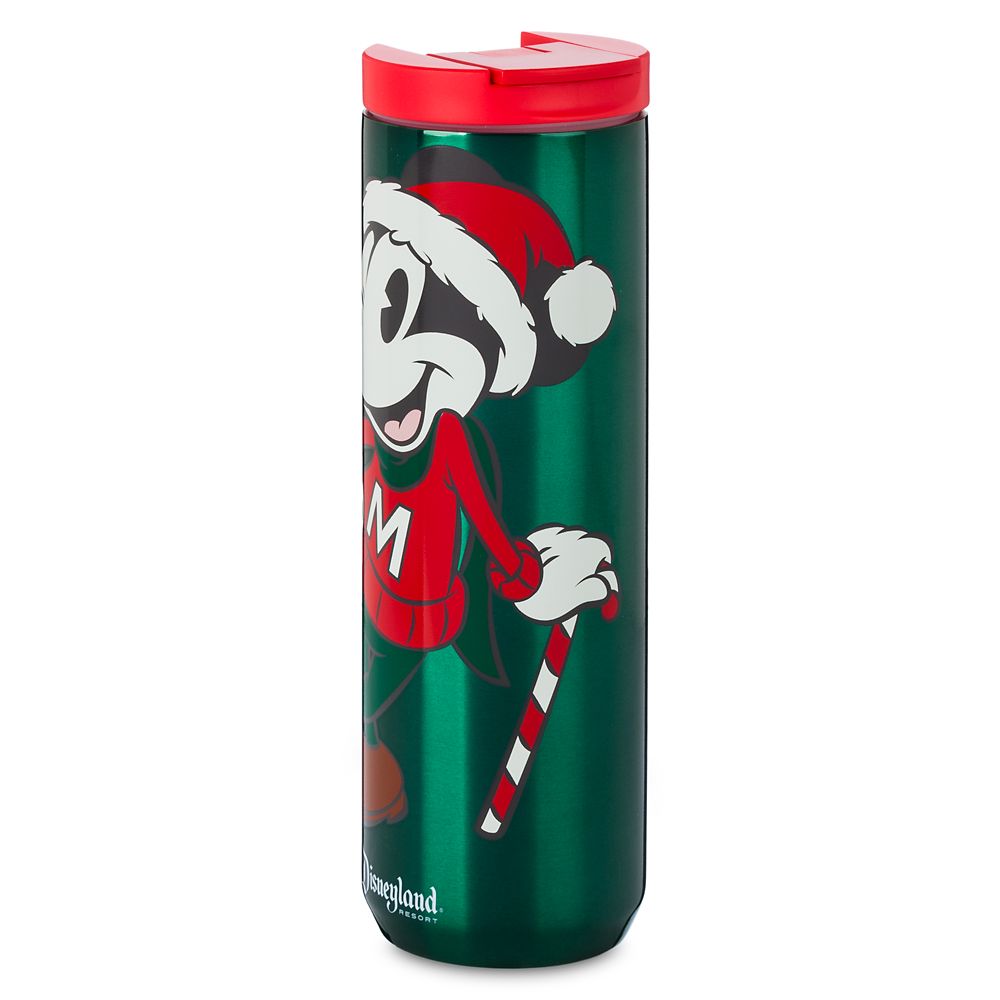 Mickey Mouse Disneyland Stainless Steel Christmas Travel Tumbler