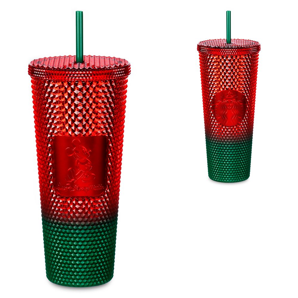 Mickey Mouse Christmas Starbucks Tumbler with Straw – Walt Disney World