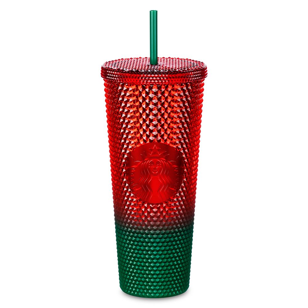 Mickey Mouse Disneyland Christmas Starbucks Tumbler with Straw