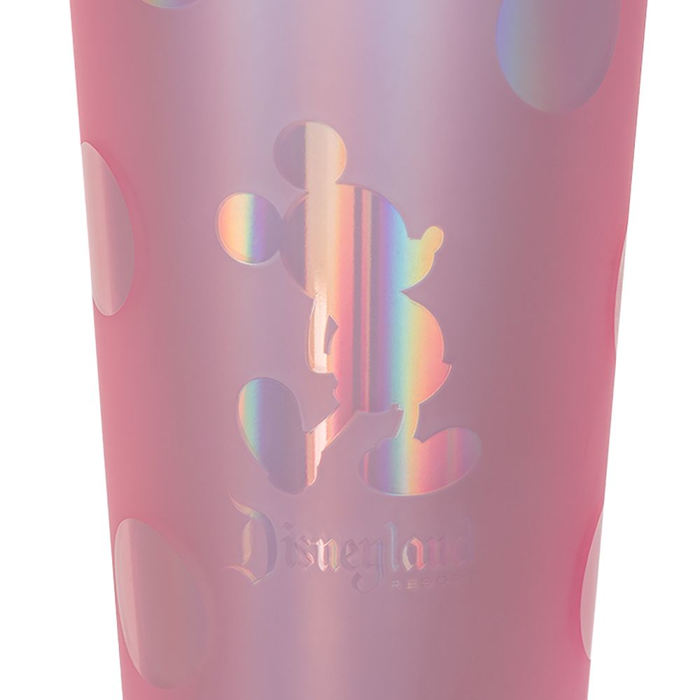 Disneyland Pink Starbucks Tumbler with Straw