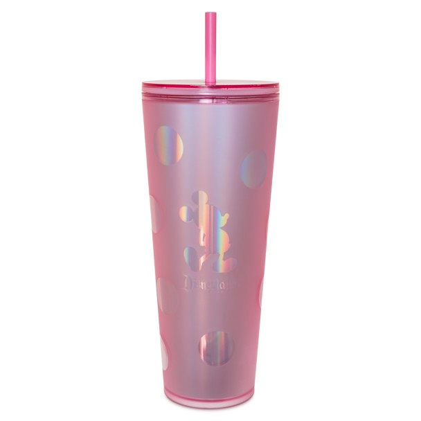 1pc Pink Bear Shaped Drinking Cup With Straw