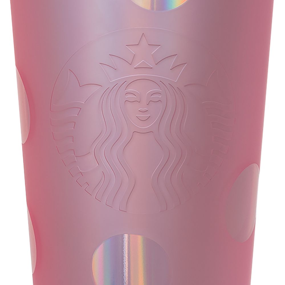 Disneyland Pink Starbucks Tumbler with Straw