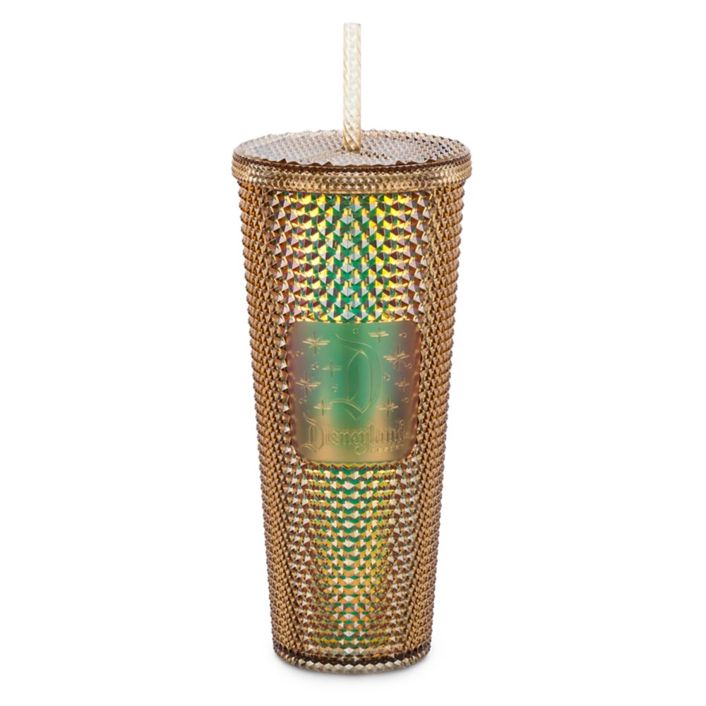 Disneyland Geometric Starbucks Tumbler with Straw – Gold