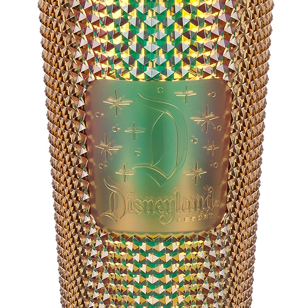 Disneyland Geometric Starbucks Tumbler with Straw – Gold