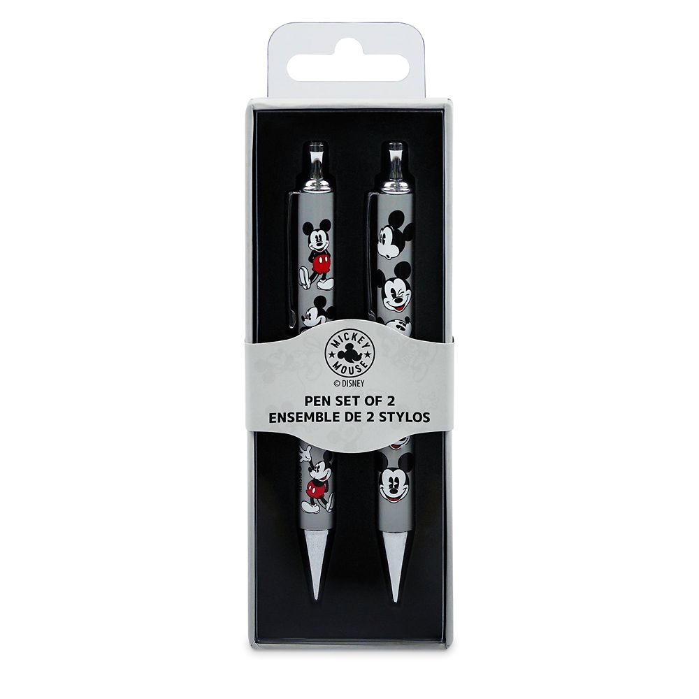 Mickey Mouse Grayscale Pen Set