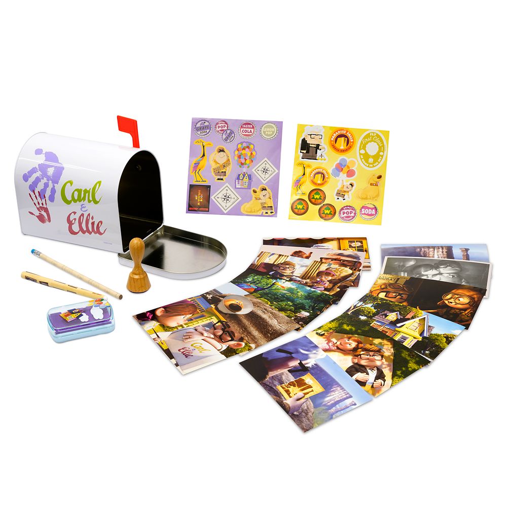 Carl & Ellie Desk Mailbox and Stationery Set – Up released today