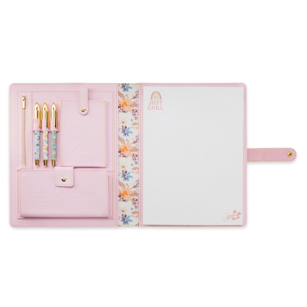 Mickey Mouse Icon Padfolio Stationery Set