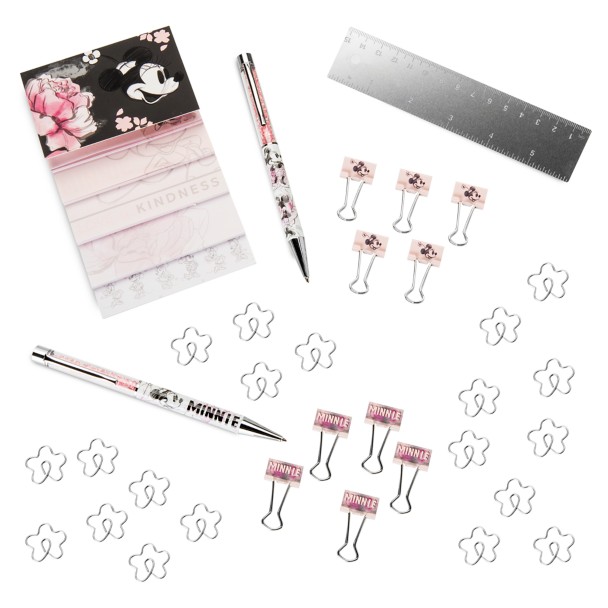 Minnie Mouse Floral Stationery Set