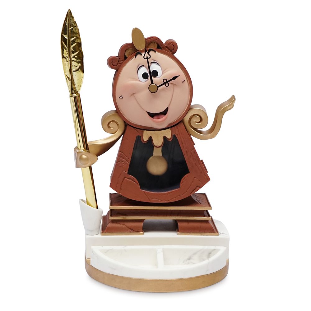 Cogsworth Desk Clock with Pen – Beauty and the Beast