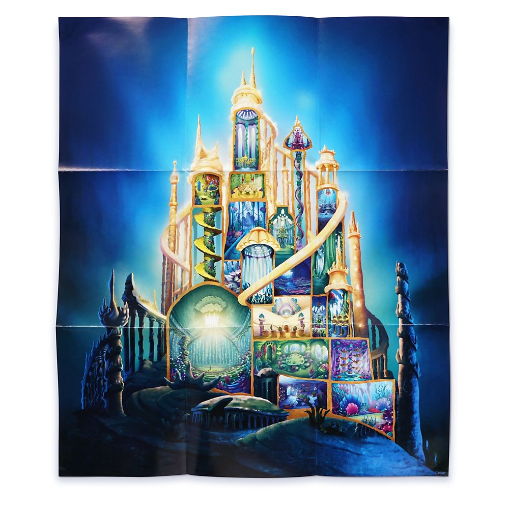 Ariel Castle Journal – The Little Mermaid – Disney Castle Collection – Limited Release