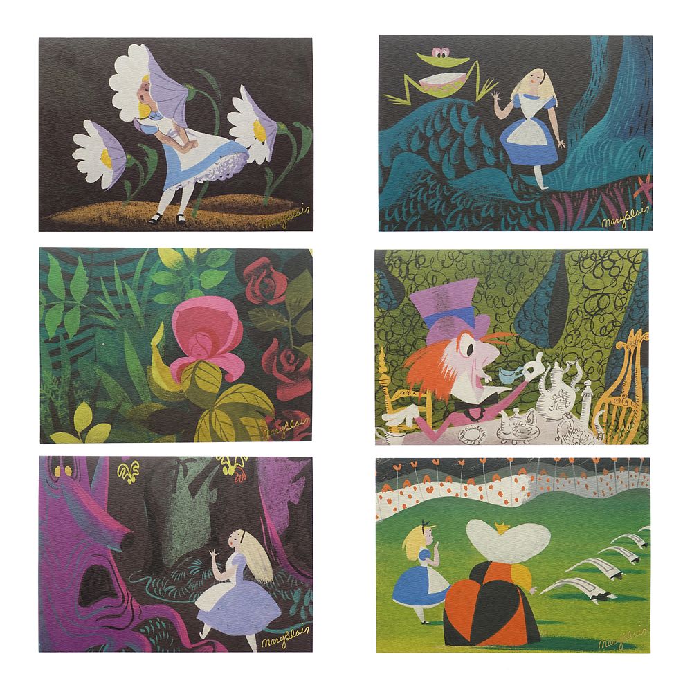 Alice in Wonderland by Mary Blair Notecard Set