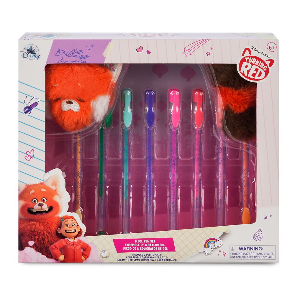 Turning Red Gel Pen Set