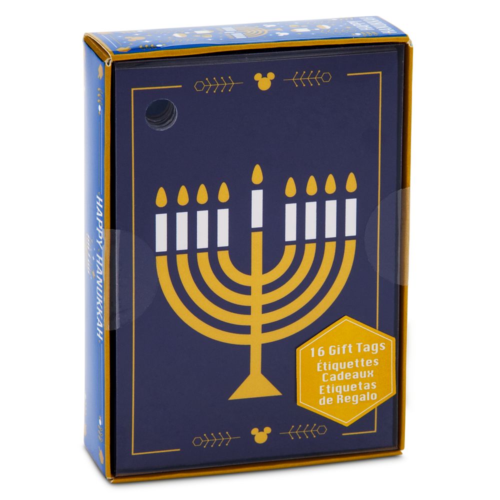 Mickey Mouse Hanukkah Gift Tag Set