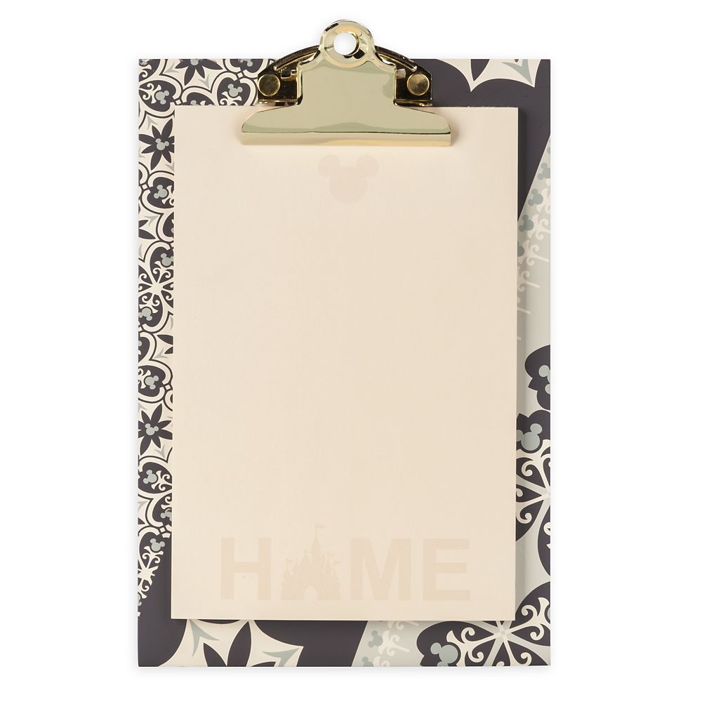 Mickey Mouse Icon Clipboard and Notepad Set – Disney Homestead Collection