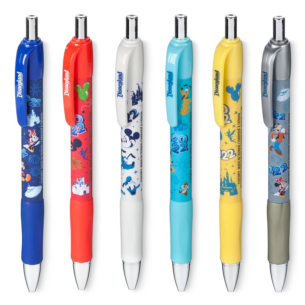 Mickey Mouse and Friends Pen Set – Disneyland 2022