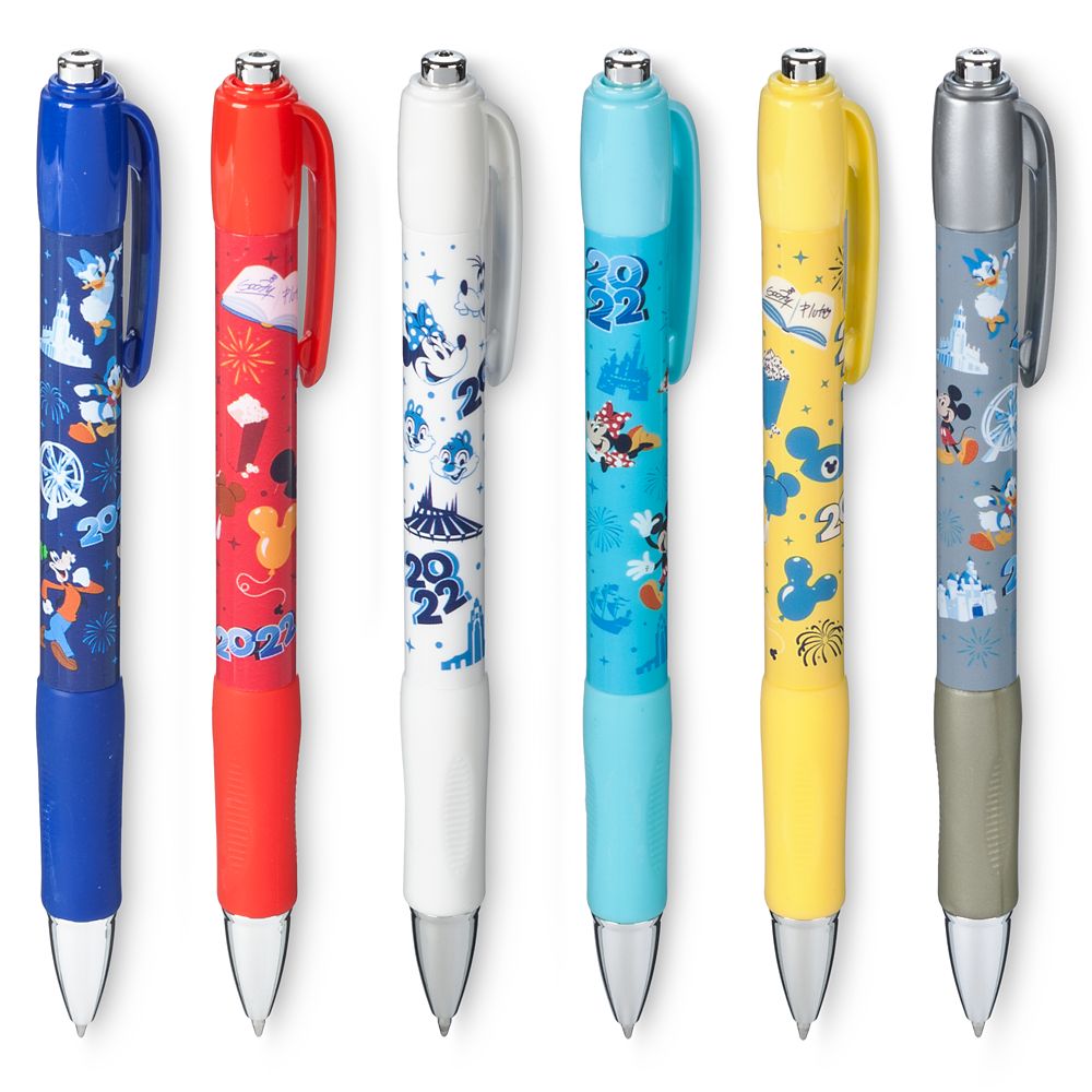 Mickey Mouse and Friends Pen Set – Disneyland 2022
