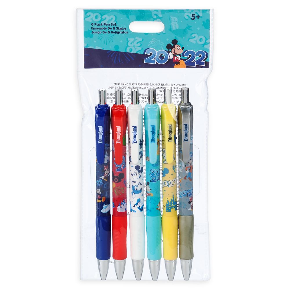 Mickey Mouse and Friends Pen Set – Disneyland 2022