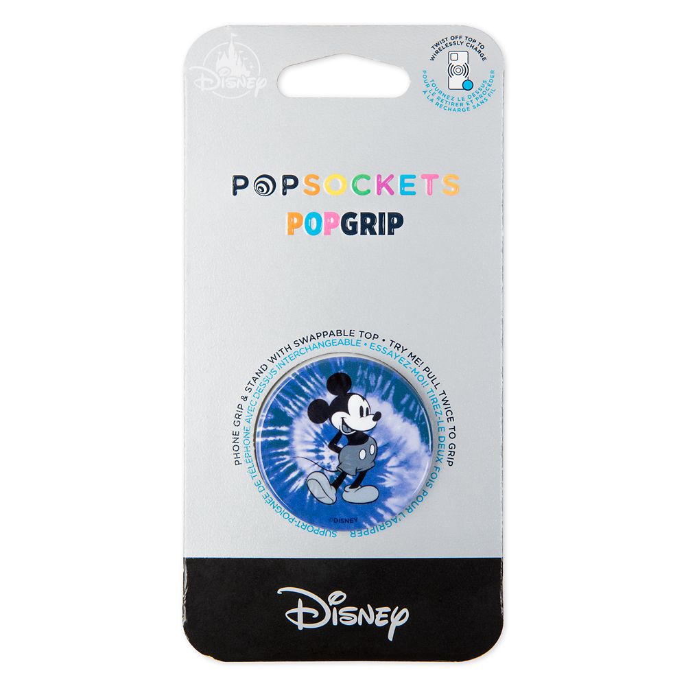 Mickey Mouse Tie-Dye PopGrip by PopSockets