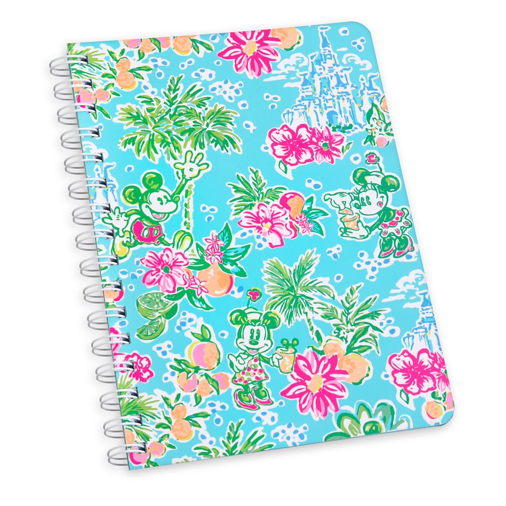 Mickey and Minnie Mouse Notebook by Lilly Pulitzer | shopDisney
