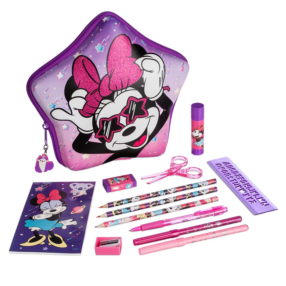 Minnie Mouse Zip-Up Stationery Kit