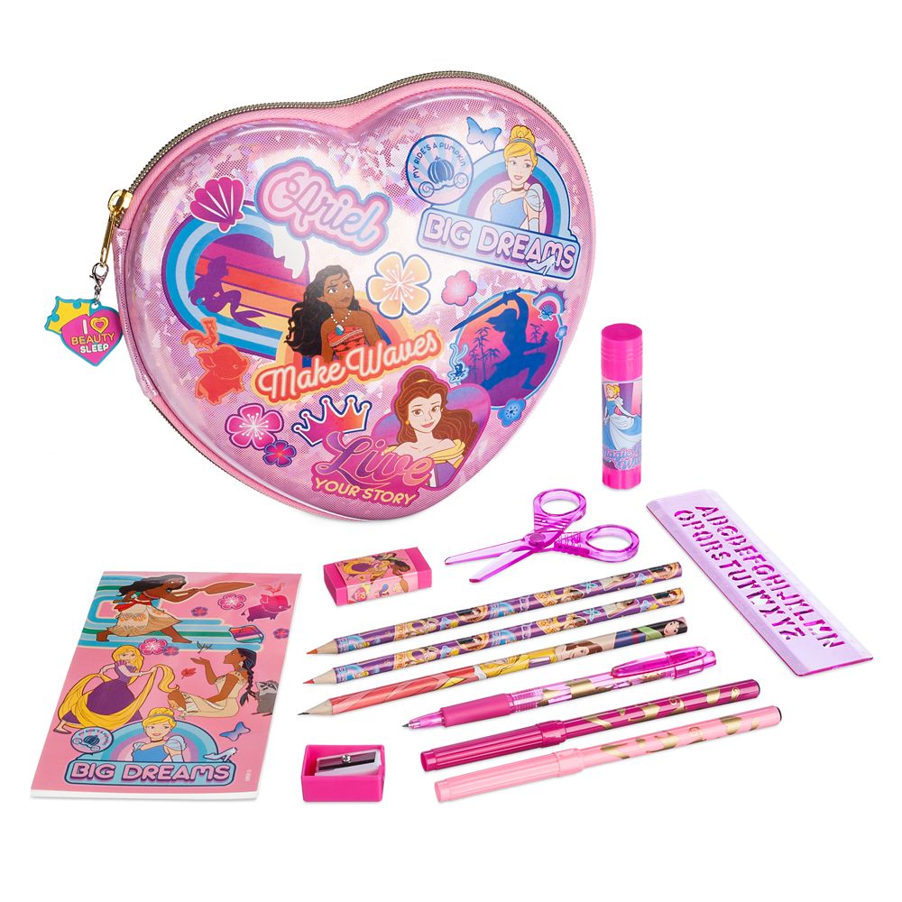 Disney Princess Zip-Up Stationery Kit