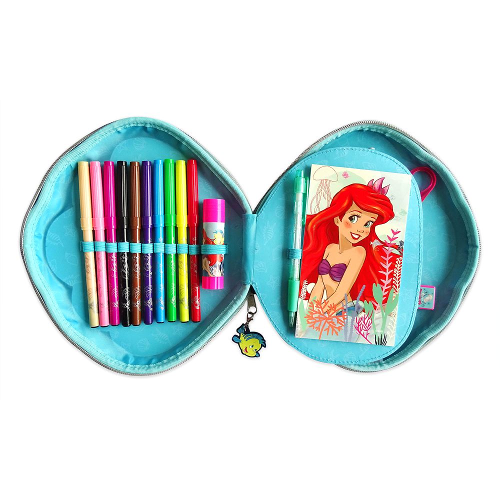 The Little Mermaid Zip-Up Stationery Kit