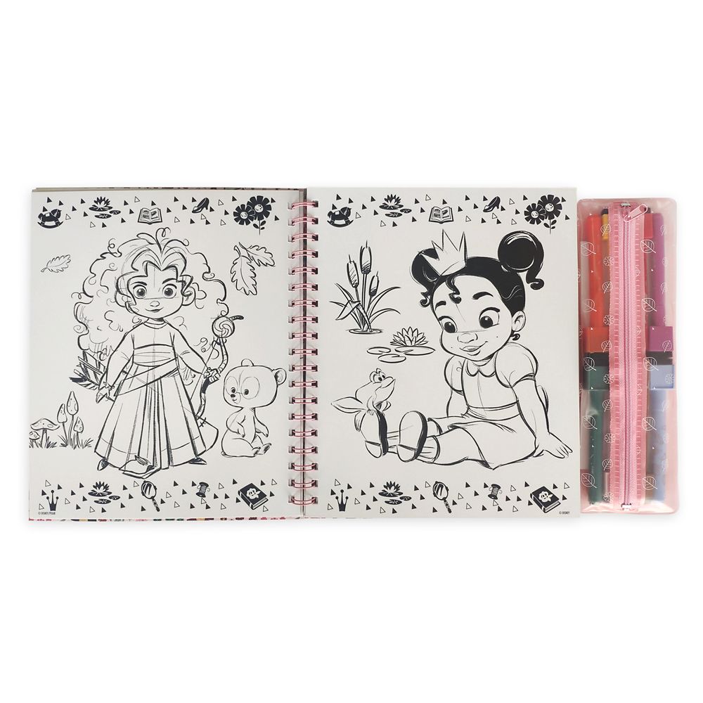 Disney Animators' Collection Storybook Coloring and Activity Set