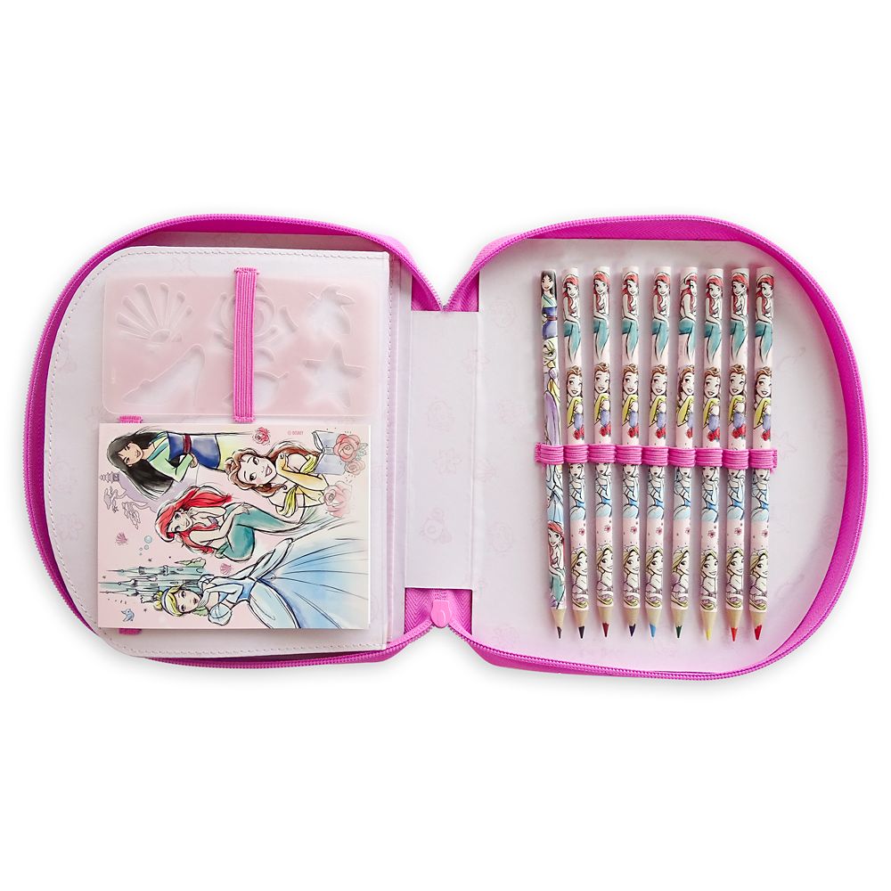 Disney Princess Zip-Up Stationery Kit