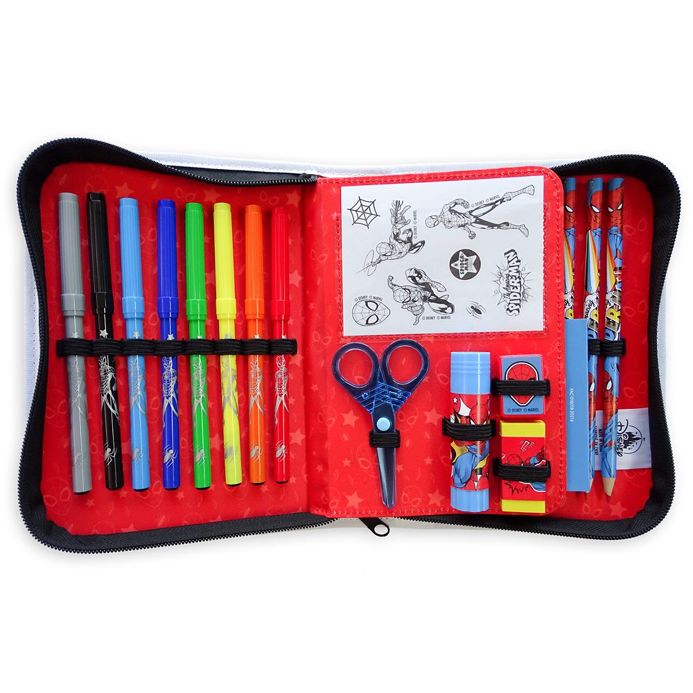 Spider-Man Zip-Up Stationery Kit