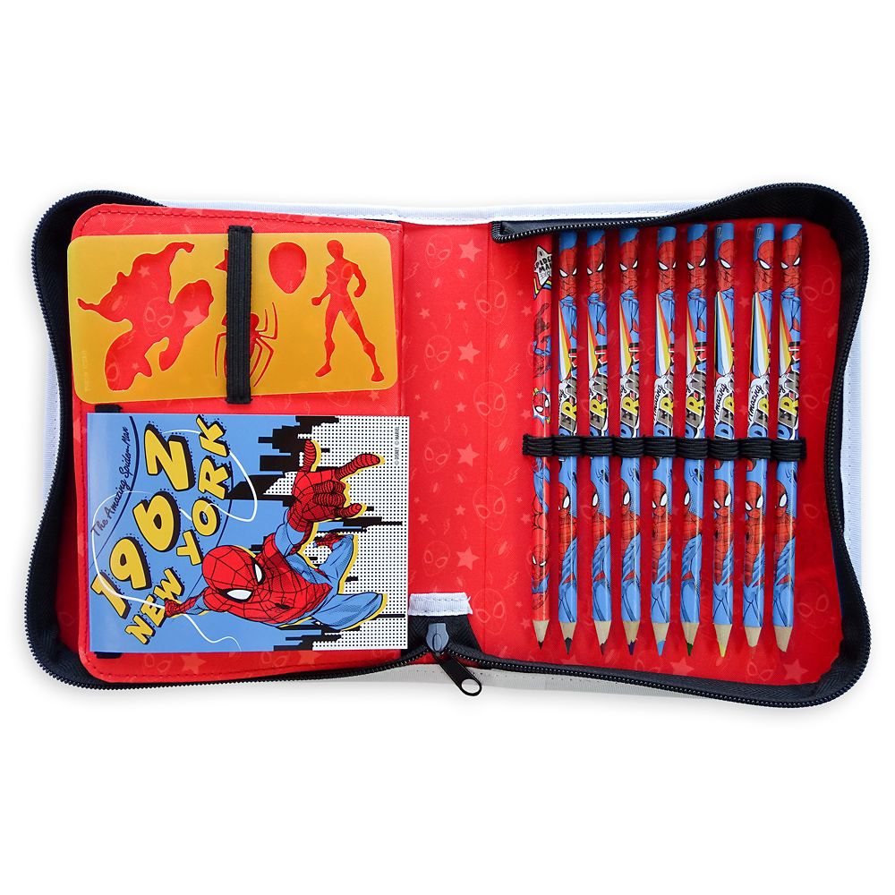 Spider-Man Zip-Up Stationery Kit