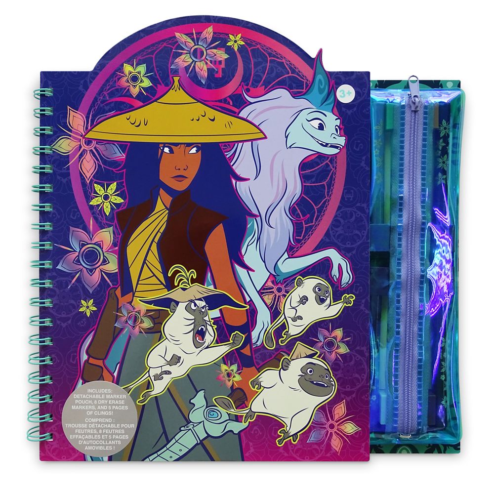 Raya and the Last Dragon Storybook Coloring and Activity Set