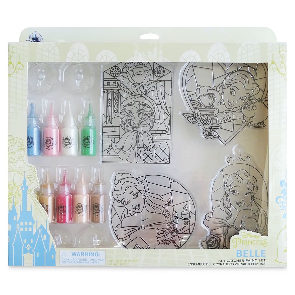 Belle Sun Catcher Paint Set – Beauty and the Beast