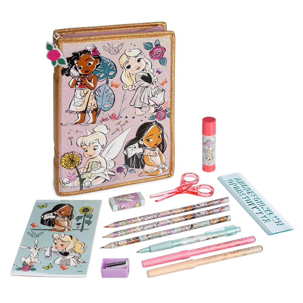 Disney Animators' Collection Zip-Up Stationery Kit