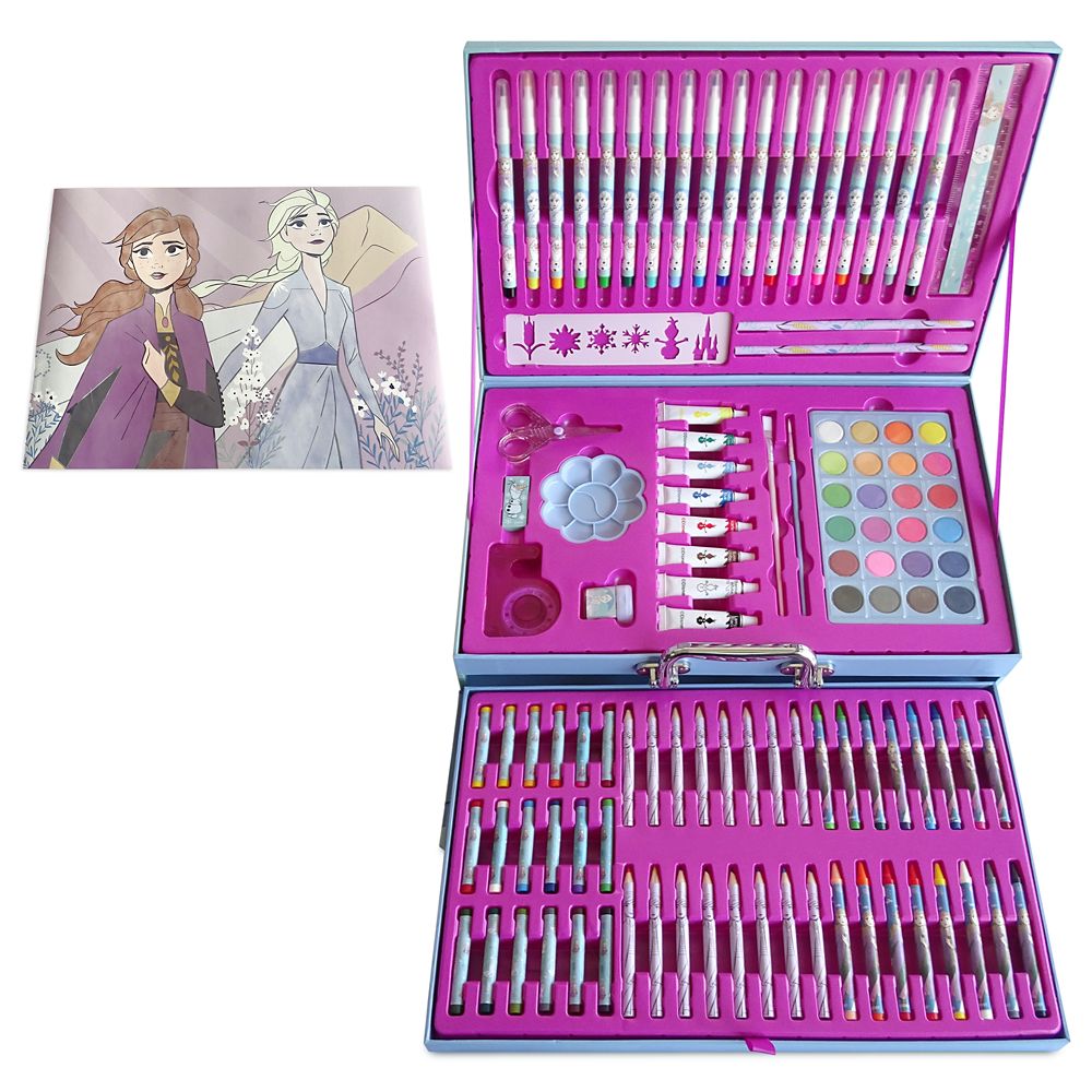 Frozen Deluxe Art Kit is now available