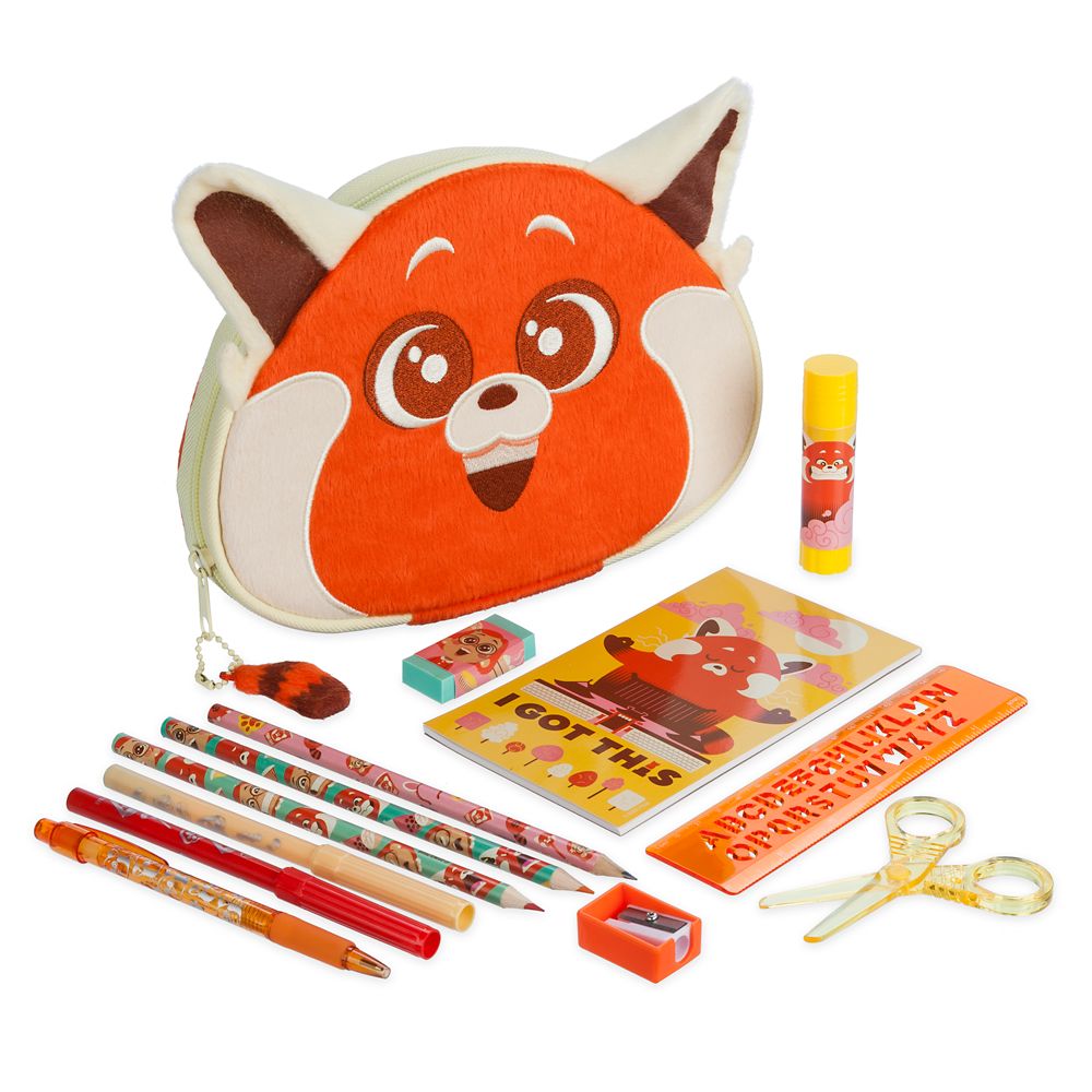 Turning Red Zip-Up Stationery Kit now out
